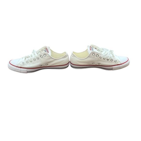 Converse Men’s Size 9 (Women’s Size 11) All Star OX Optical White M7652C - Picture 4 of 8